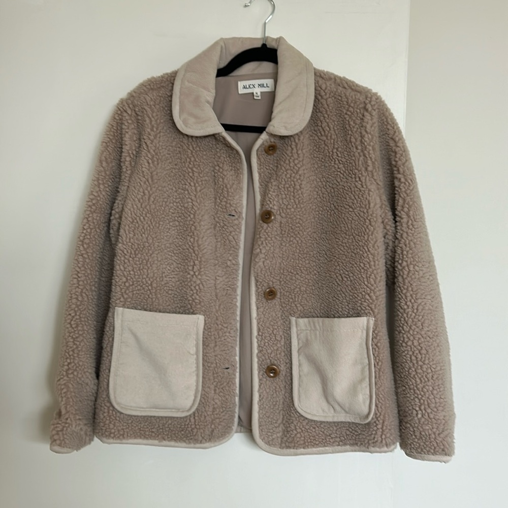 Alex Mill Sherpa Work Jacket size small (brand new)
